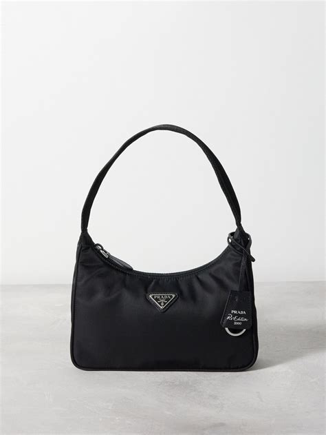 prada shoulder nylon bag.